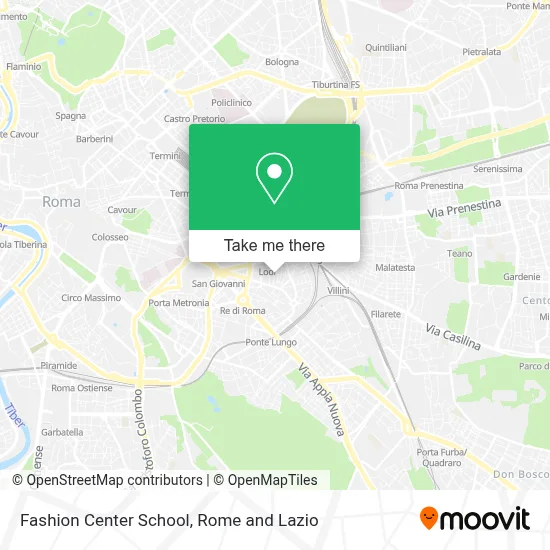 Fashion Center School map