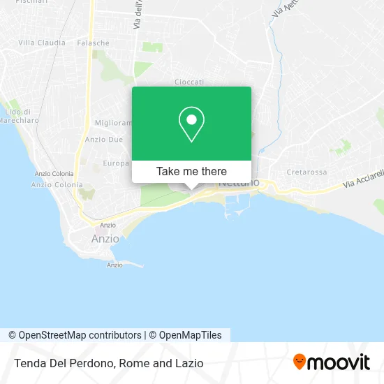 Tenda Del Perdono map