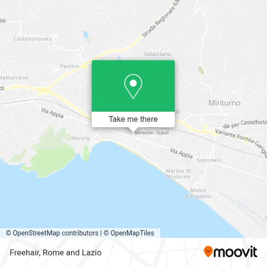 Freehair map