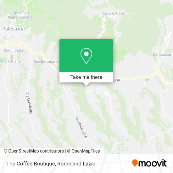 The Coffee Boutique map