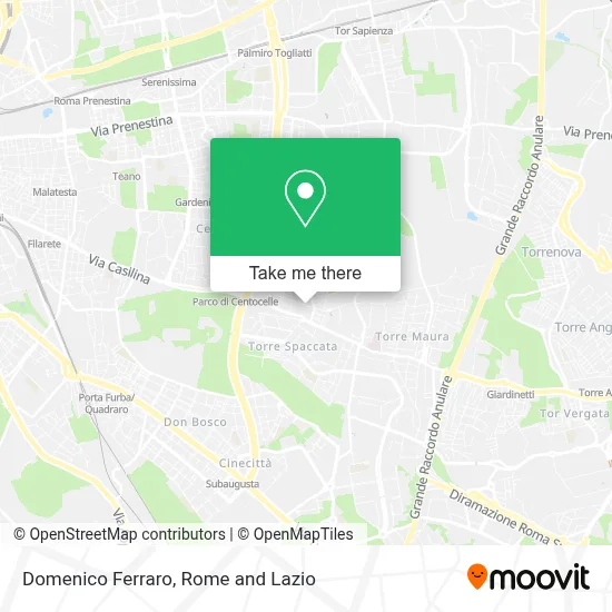 Domenico Ferraro map