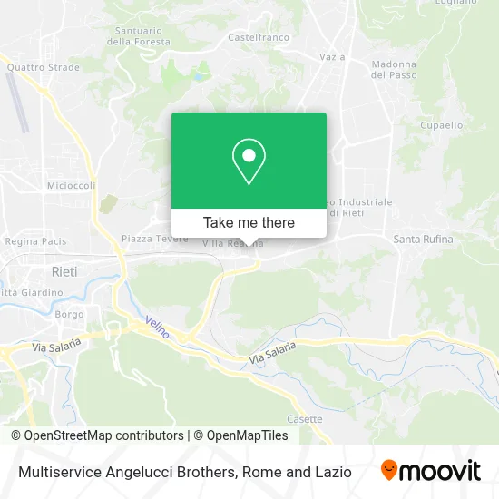 Multiservice Angelucci Brothers map