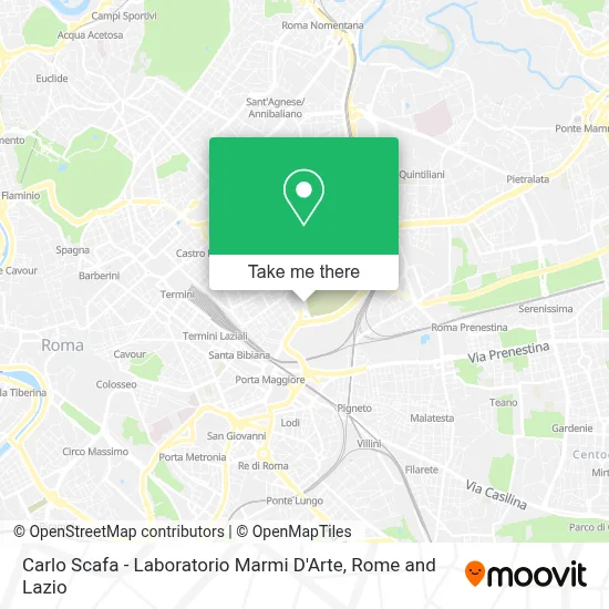 Carlo Scafa - Laboratorio Marmi D'Arte map