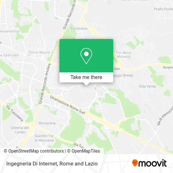 Ingegneria Di Internet map