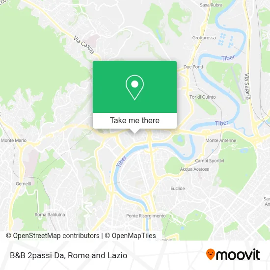 B&B 2passi Da map