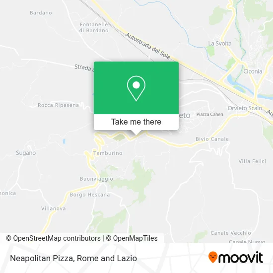 Neapolitan Pizza map