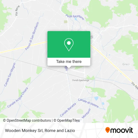 Wooden Monkey Srl map