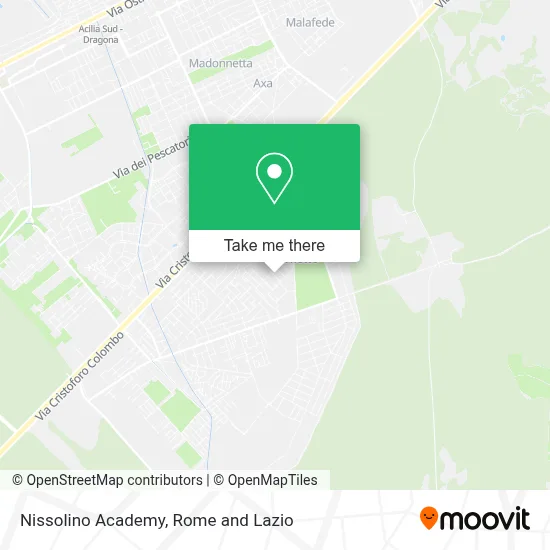 Nissolino Academy map