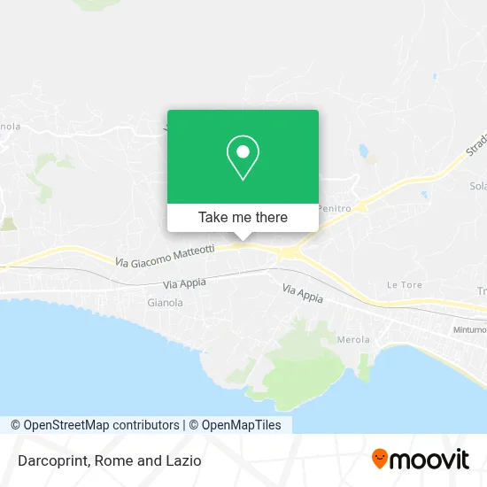Darcoprint map