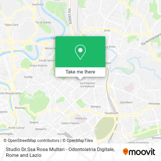 Studio Dr.Ssa Rosa Multari - Odontoiatria Digitale map