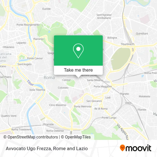 Avvocato Ugo Frezza map