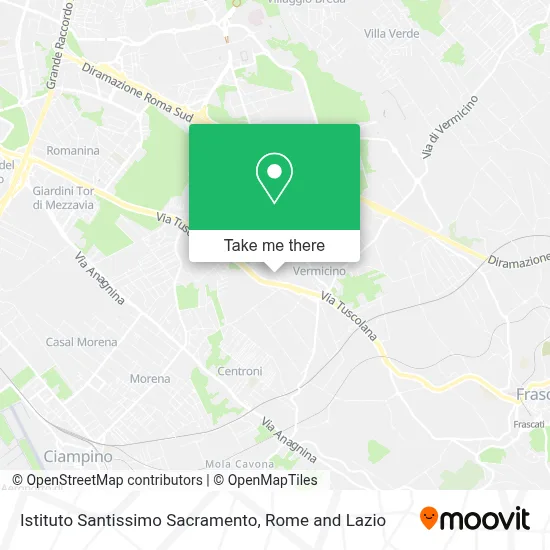 Istituto Santissimo Sacramento map