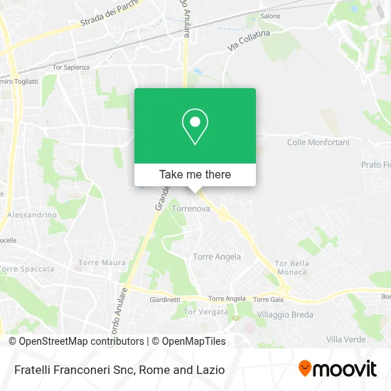 Fratelli Franconeri Snc map
