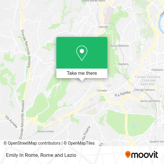 Emily In Rome map