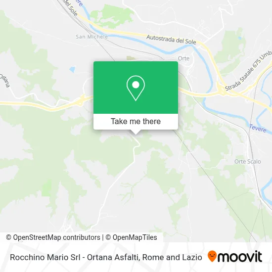 Rocchino Mario Srl - Ortana Asfalti map