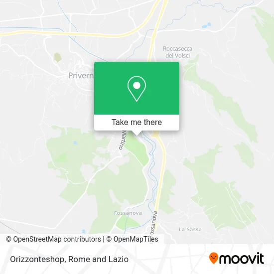 Orizzonteshop map