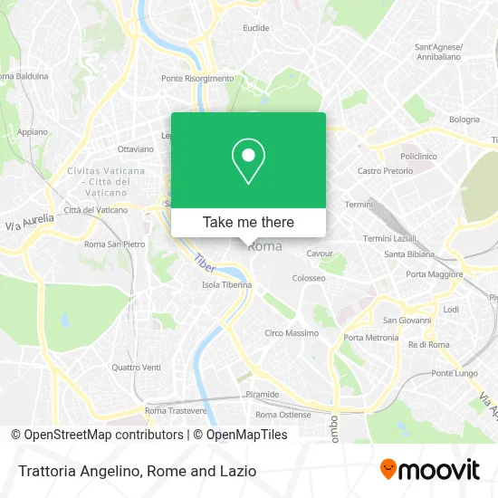 Trattoria Angelino map