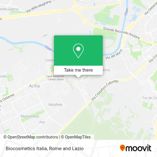 Biocosmetics Italia map