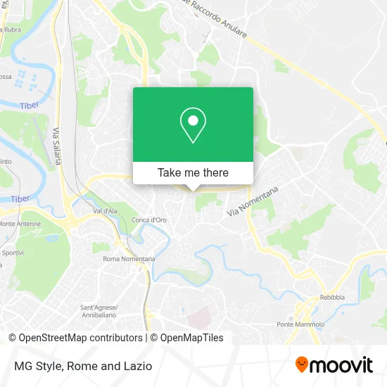 MG Style map