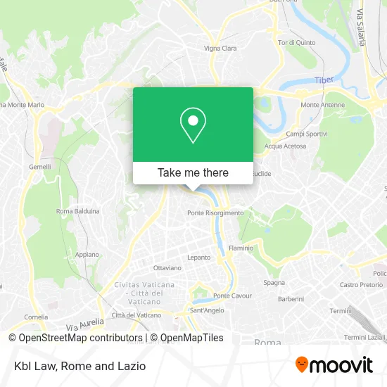 Kbl Law map