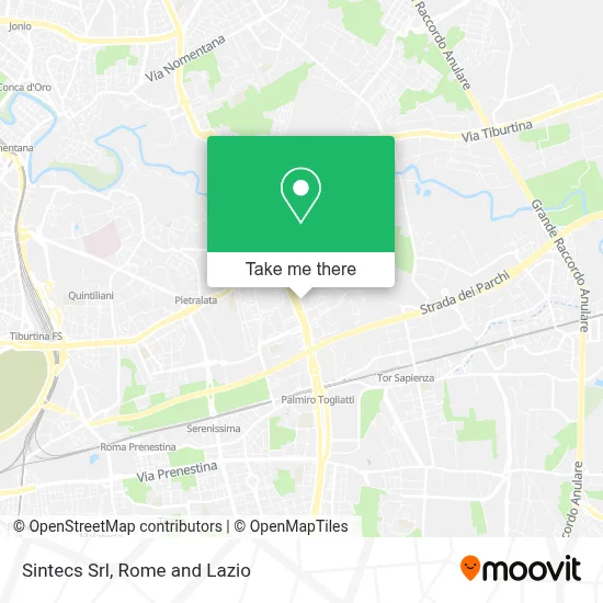 Sintecs Srl map