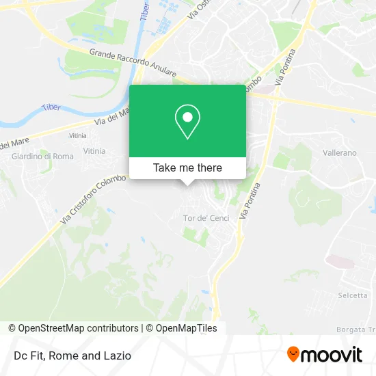 Dc Fit map
