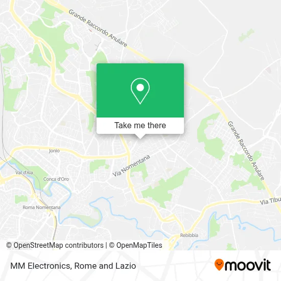 MM Electronics map