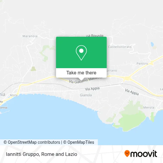 Iannitti Gruppo map