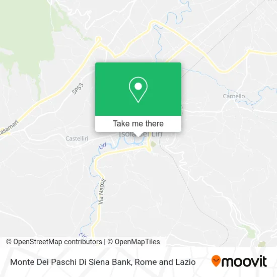 Monte Dei Paschi Di Siena Bank map