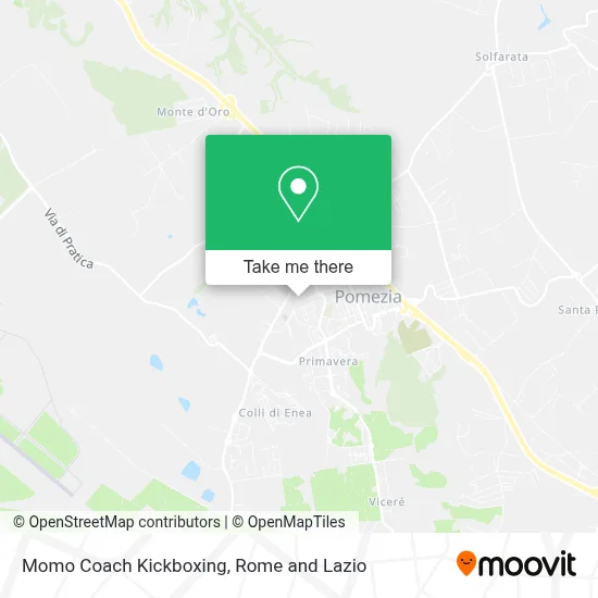 Momo Coach Kickboxing map