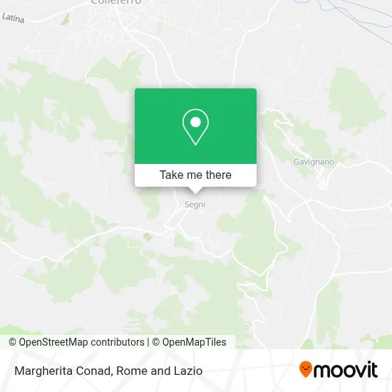 Margherita Conad map