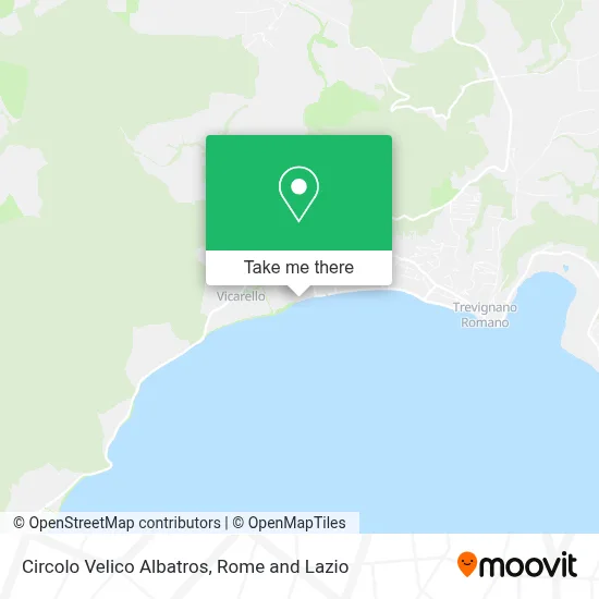 Circolo Velico Albatros map