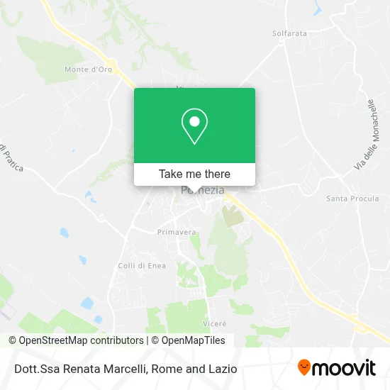 Dott.Ssa Renata Marcelli map