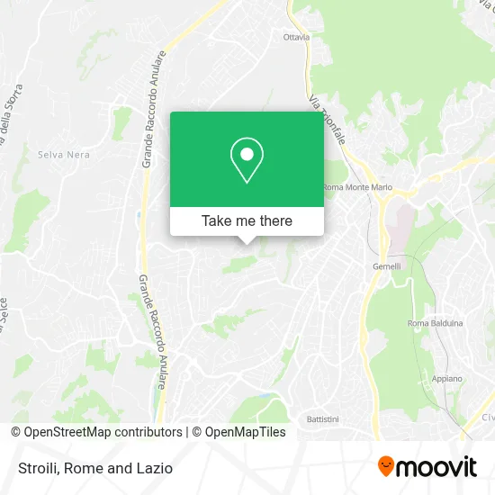 Stroili map