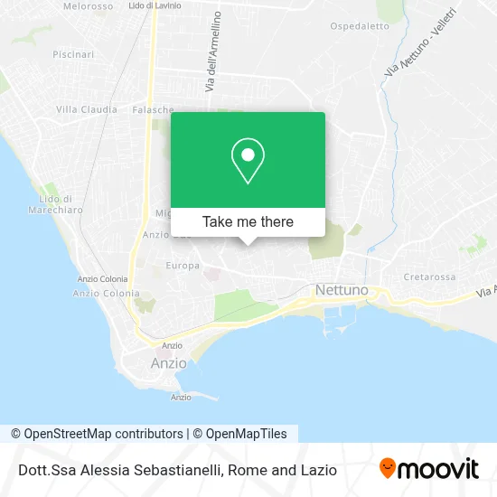 Dott.Ssa Alessia Sebastianelli map