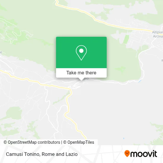 Camusi Tonino map
