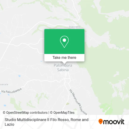 Studio Multidisciplinare Il Filo Rosso map