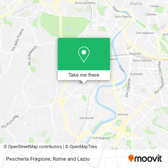 Pescheria Fragione map