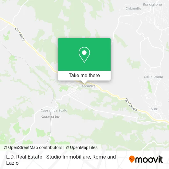 L.D. Real Estate - Studio Immobiliare map