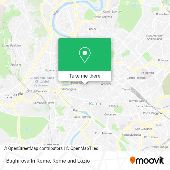 Baghirova In Rome map