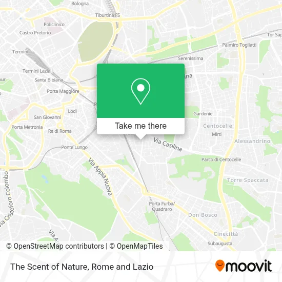 The Scent of Nature map