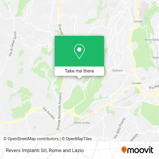 Revers Impianti Srl map