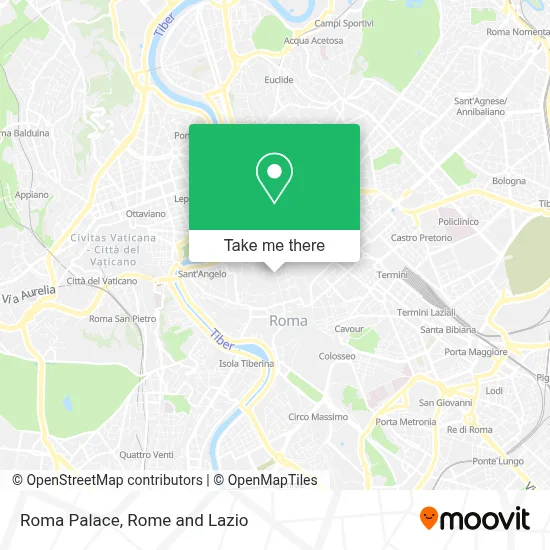 Roma Palace map
