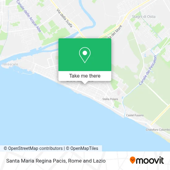 Santa Maria Regina Pacis map