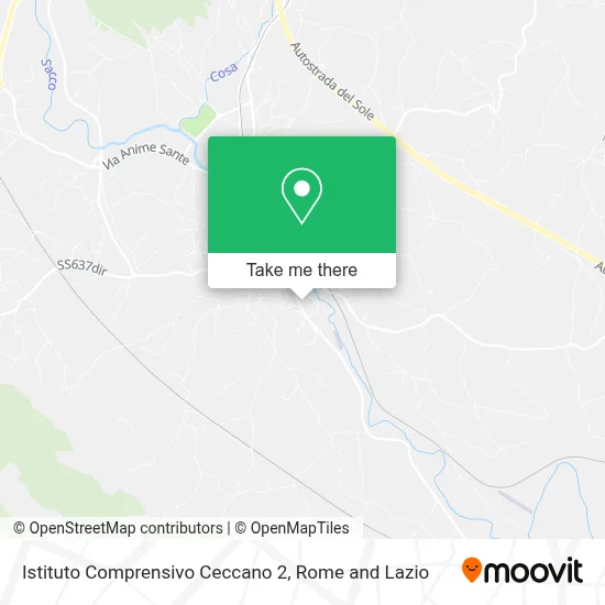 Istituto Comprensivo Ceccano 2 map