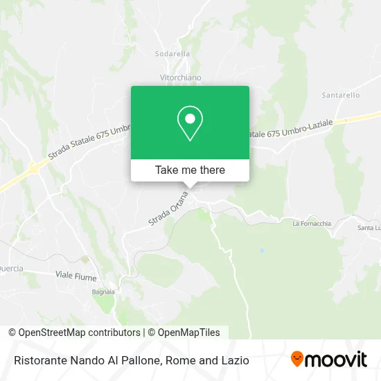 Ristorante Nando Al Pallone map