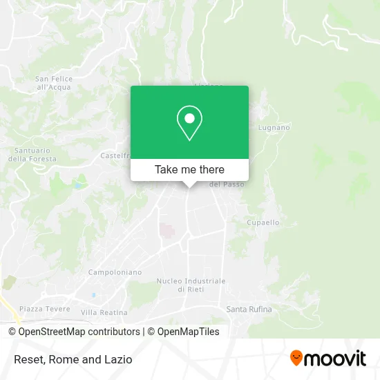 Reset map