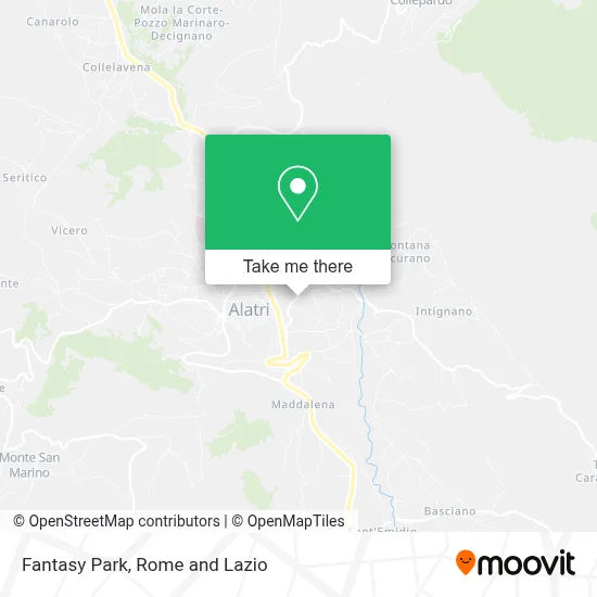 Fantasy Park map