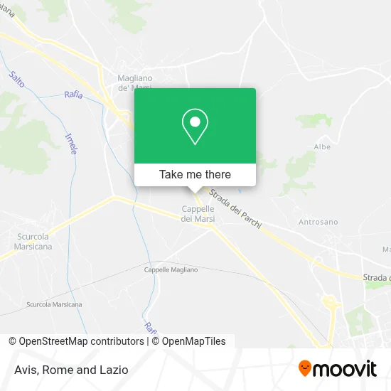 Avis map