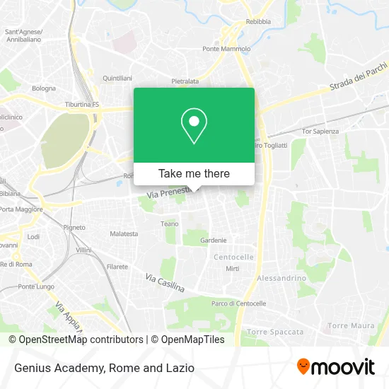 Genius Academy map